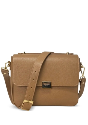 avenue 67 Ingrid pebbled satchel - Neutrals