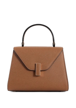 Valextra mini Iside leather tote bag - Brown