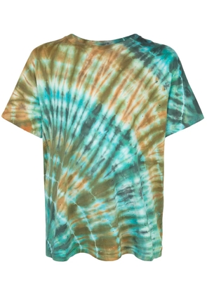 AMIRI Shotgun tie-dye T-shirt - Blue