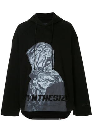 Juun.J Synthesize hoodie - Black