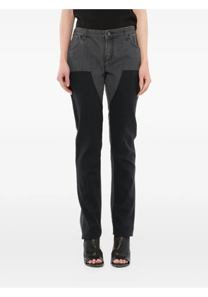 Givenchy two-tone panelled jeans - Grey