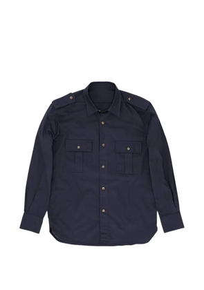 Fortela Sahara military-style overshirt - Blue