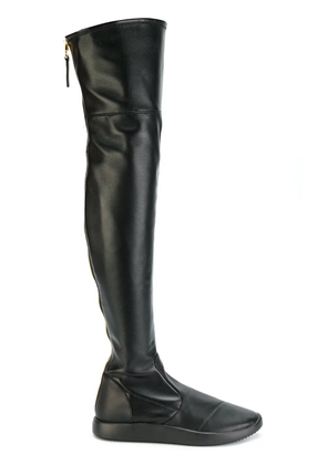 Giuseppe Zanotti Runner thigh length boots - Black