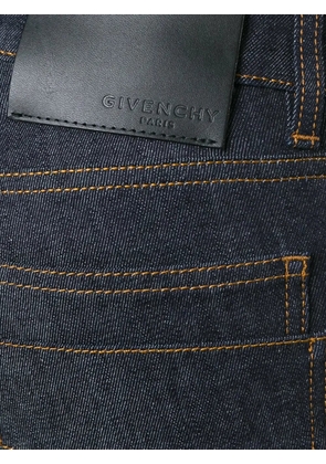Givenchy contrast-stitching skinny jeans - Blue