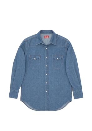 Fortela Jenny snap-fastening shirt - Blue