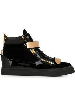 Giuseppe Zanotti 'Coby' hi-top sneakers - Blue