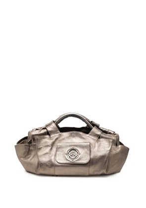 Loewe Pre-Owned 2008 Metallic Nappa Anagram Aire hobo bag - Brown