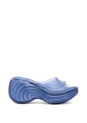 Diesel x Melissa Quantum platform sandals - Blue