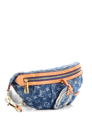 Louis Vuitton Pre-Owned High Rise Bum Bag Monogram Denim belt bag - Blue