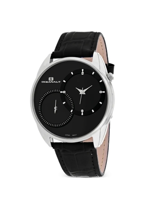 OCEANAUT Sentinel dual-time 41mm watch - Black