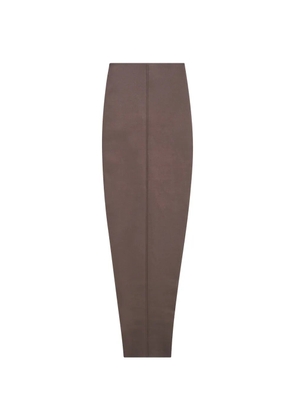 Rick Owens Theresa slim cut skirt - Brown