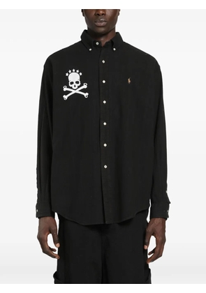 MASSIMO SABBADIN skull-print Broby shirt - Black