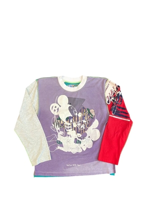 Better with Age reversible graphic-print T-shirt - Purple