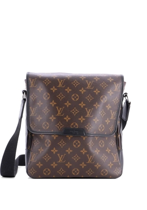 Louis Vuitton Pre-Owned Bass Messenger Bag Macassar Monogram Canvas MM crossbody bag - Black