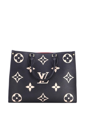 Louis Vuitton Pre-Owned OnTheGo Tote Bicolor Monogram Empreinte Giant MM shoulder bag - Black