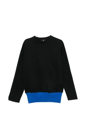 LII layered-effect long-sleeve T-shirt - Black