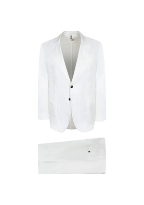 Dell'oglio single-breasted suit - White