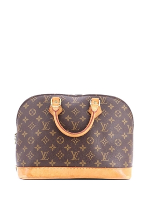 Louis Vuitton Pre-Owned Vintage Alma Handbag Monogram Canvas PM satchel - Brown