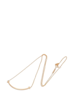 Tiffany & Co. Pre-Owned 2010s T-smile small necklace - Pink