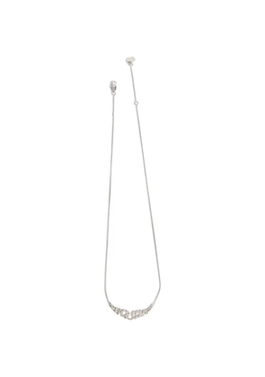 Zadig&Voltaire Peace wing-motif necklace - Silver