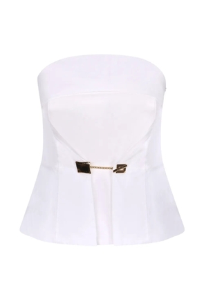 Danamé strapless top - White