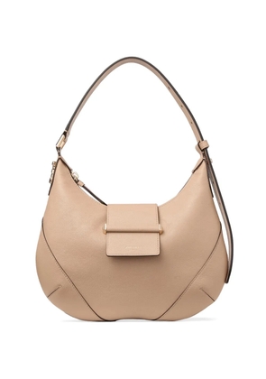 Jimmy Choo small Bar Hobo shoulder bag - Neutrals