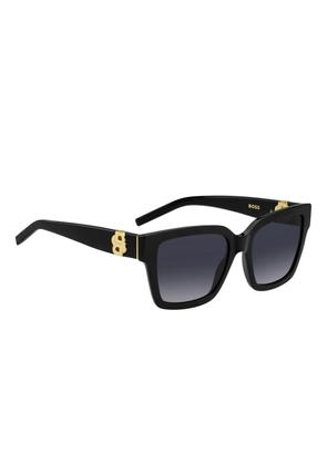 BOSS square-frame sunglasses - Black