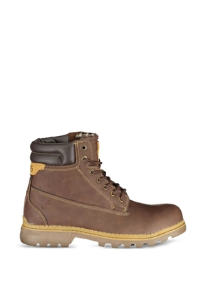 Carrera lace-up ankle boots - Brown