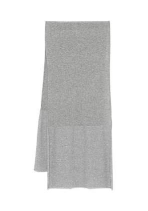 Fabiana Filippi sequinned scarf - Grey
