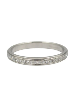 Cartier 2010s platinum-diamond D'amour Full Eternity ring - Silver