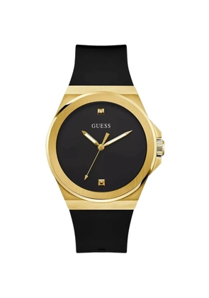 GUESS USA round-shape 44mm watch - Black
