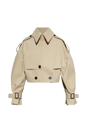 Givenchy cropped double-breasted jacket - Neutrals