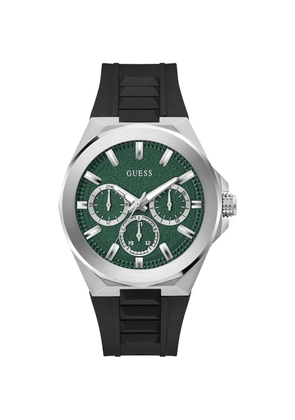 GUESS USA round-shape 46mm watch - Green