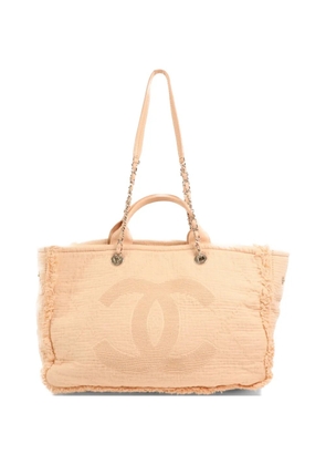 CHANEL Pre-Owned Deauville CC tote bag - Neutrals