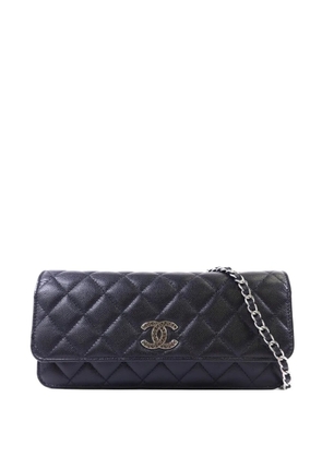 CHANEL Pre-Owned CC quilted crossbody bag - Black