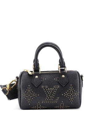 Louis Vuitton Pre-Owned Speedy Bandouliere NM Bag Studded Leather Nano travel bag - Black