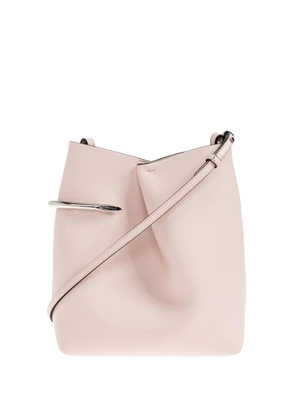 Givenchy Pinch Me metal-bar leather bucket bag - Pink