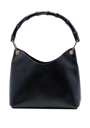 Gucci Pre-Owned 20th Century Leather Bamboo shoulder bag - Black