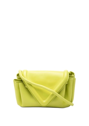 Bottega Veneta Pre-Owned 2012-2026 Leather Beak crossbody bag - Yellow