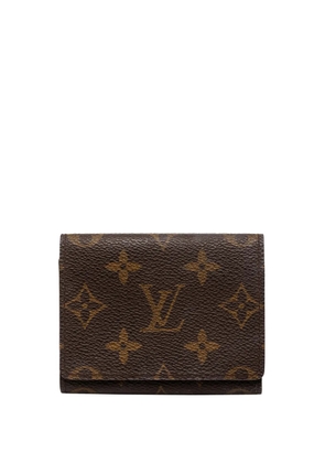 Louis Vuitton Pre-Owned 1998 Monogram Envelope Business card holder - Brown