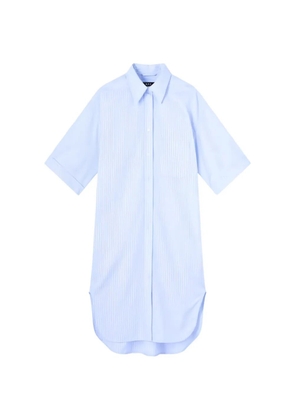 A.P.C. Chiara striped shirt dress - Blue