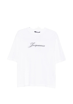 Jacquemus logo-print T-shirt - White
