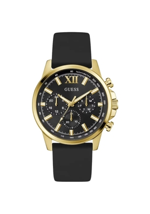 GUESS USA round-shape 44mm watch - Black