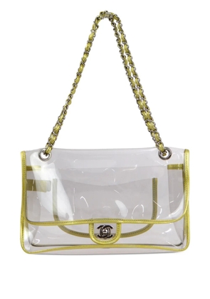 CHANEL Pre-Owned 2007 Naked Flap shoulder bag - White