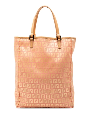 Fendi Pre-Owned 2010-2026 Zucchino Canvas Vertical tote bag - Pink