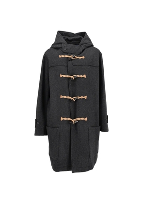 Polo Ralph Lauren Vintage hooded toggle-fastening long coat - Grey