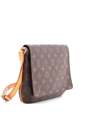 Louis Vuitton Pre-Owned Musette Tango Handbag Monogram Canvas shoulder bag - Brown