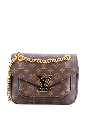 Louis Vuitton Pre-Owned Passy Handbag Monogram Canvas crossbody bag - Brown