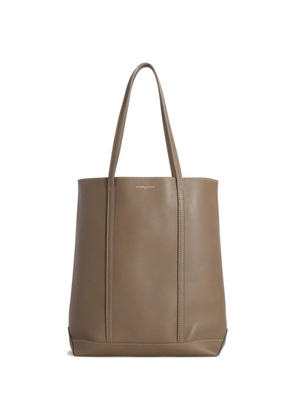 Maison Kitsuné logo-print tote bag - Neutrals