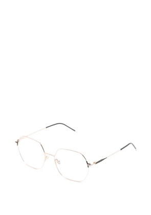 BOSS geometric-frame glasses - Gold